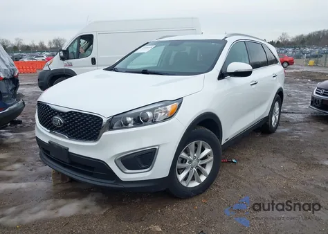 2017 Kia Sorento 2.4L Lx from USA, damaged, VIN 5XYPGDA34HG230799